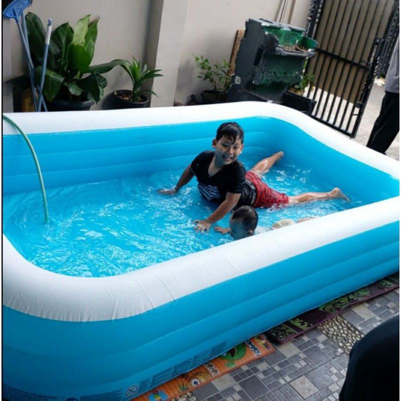 BESTWAY 54009/C009 AQUATIC KOLAM RENANG JUMBO UK 305 x 183 x 56CM