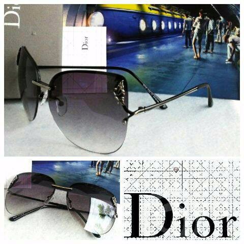 Kacamata Sunglass Dior kupu hitam