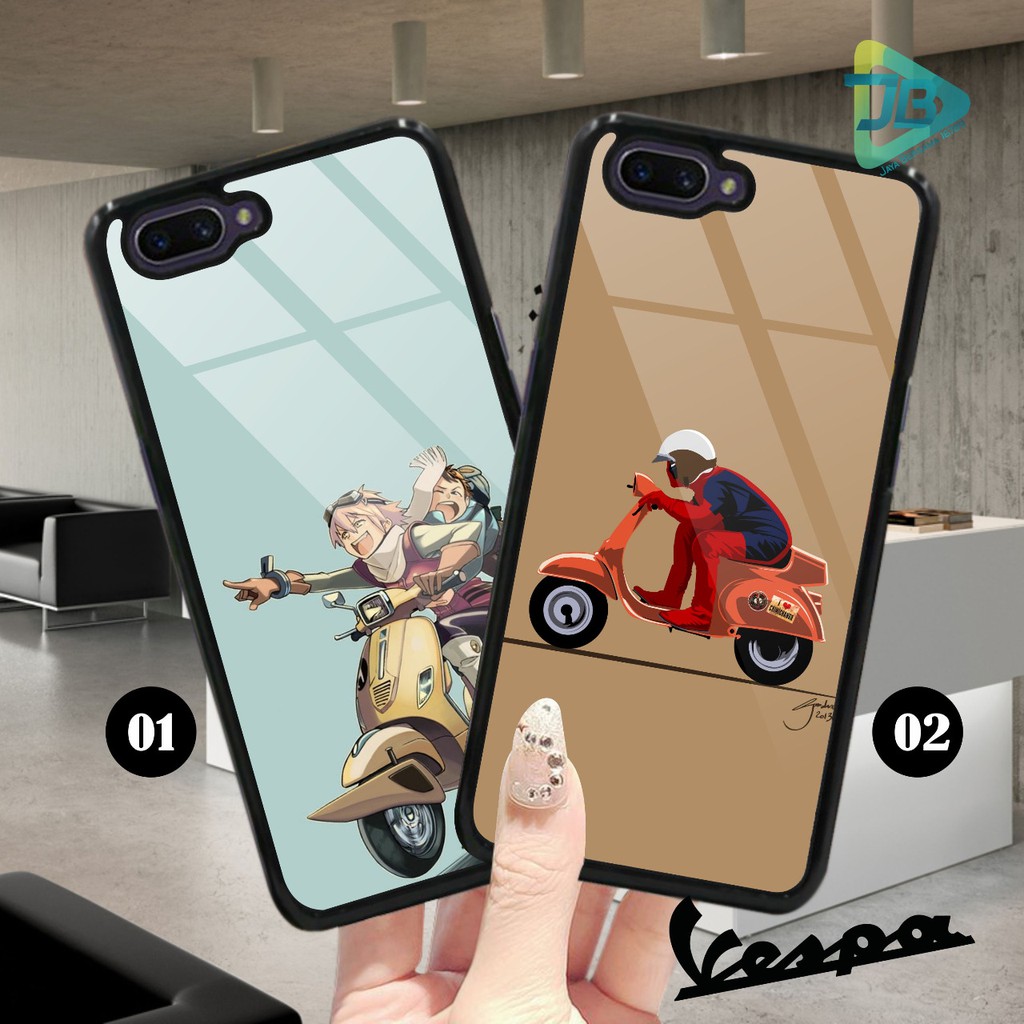 Hardcase 2D glossy VESPA OPPO VIVO SAMSUNG XIAOMI REALME IPHONE ALL TYPE JB2600