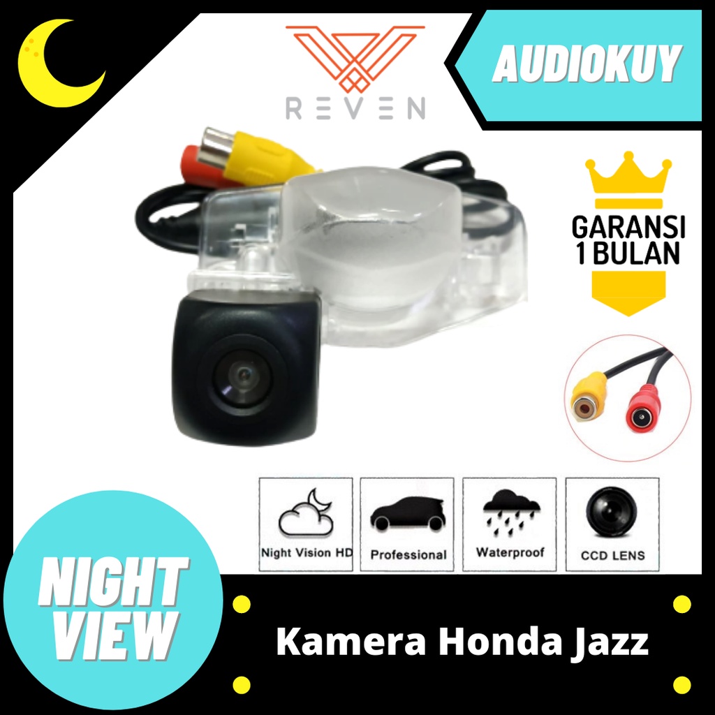 Kamera Mundur Honda Jazz / Kamera Parkir Mobil Night View Reven