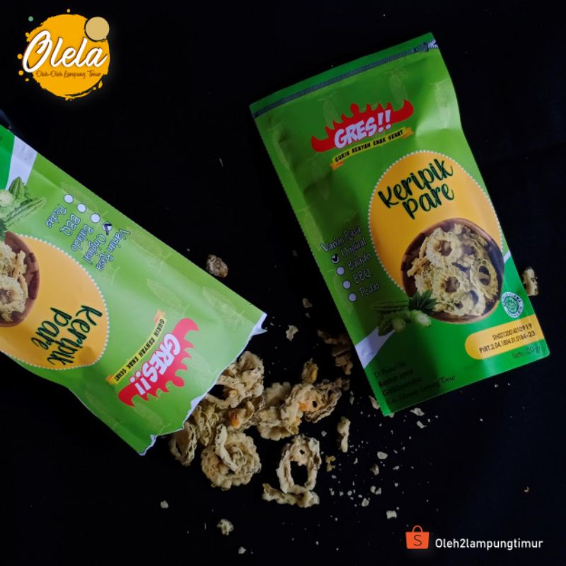 

Olelaku-Keripik Pare Gress