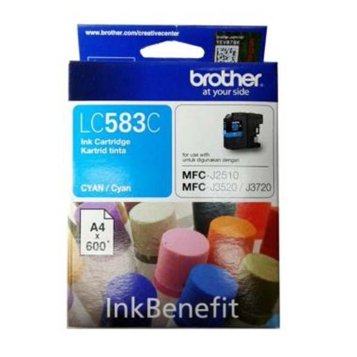 Tinta Brother LC-583 Ink Tinta Original Brother (Cyan)