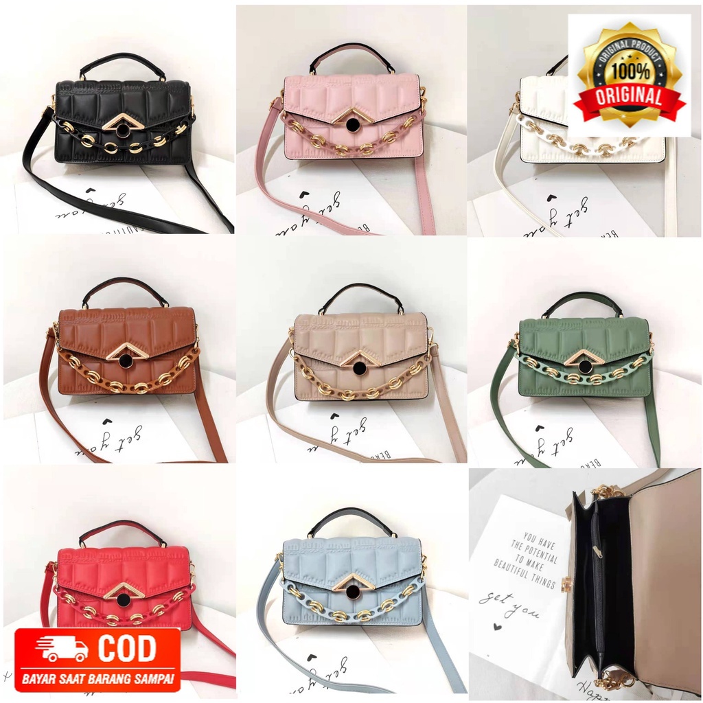 2034, tas selempang wanita import fashion slingbag cantik dan terlaris tas terbaru 2022