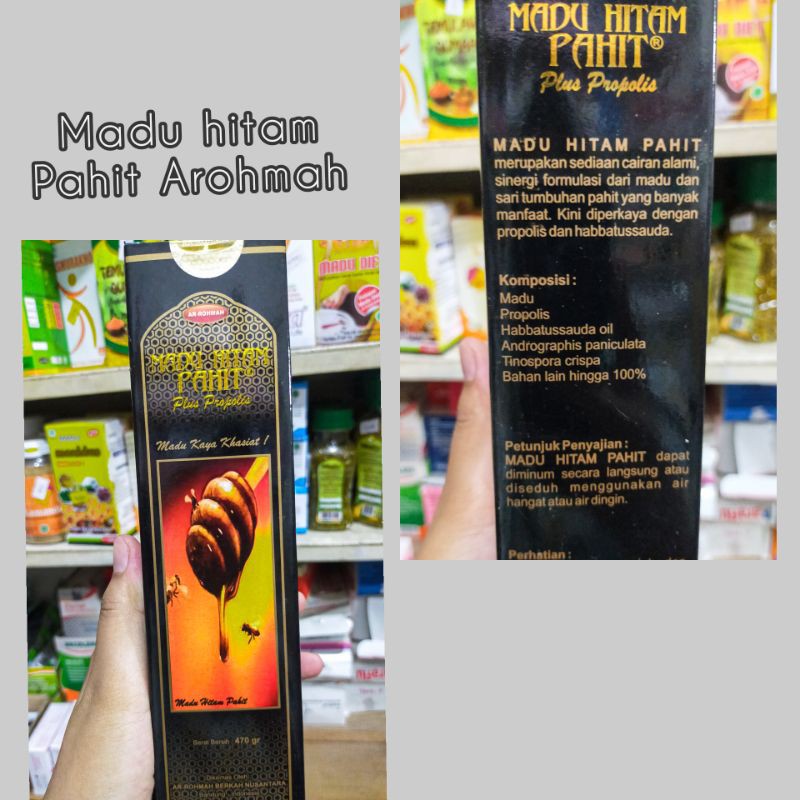 

MADU HITAM PAHIT AROHMAH