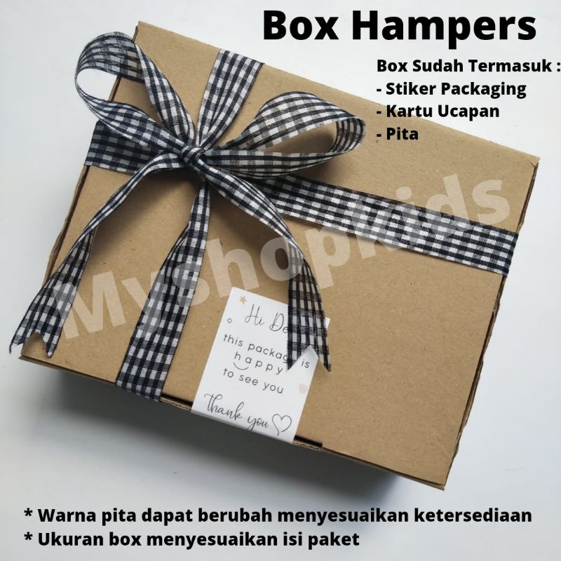 

Box Hampers Aesthetic Kekinian
