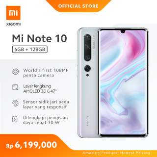 Mi Note 10 (6GB 128GB) 108MP Penta Kamera 6.47 AMOLED