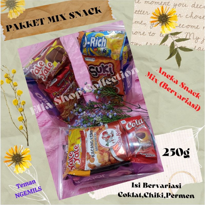 

ELS_PAKET MIX SNACK/PAKET SNACK/PAKET CHIKI/CHIKI/SNACK/COKLAT