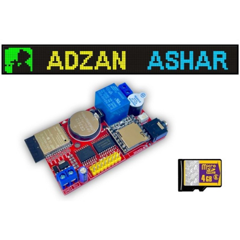 CONTROLLER PAKET JWS 1-4 PANEL RGB P10 MODUL PLUS MP3 BISA MUROTAL