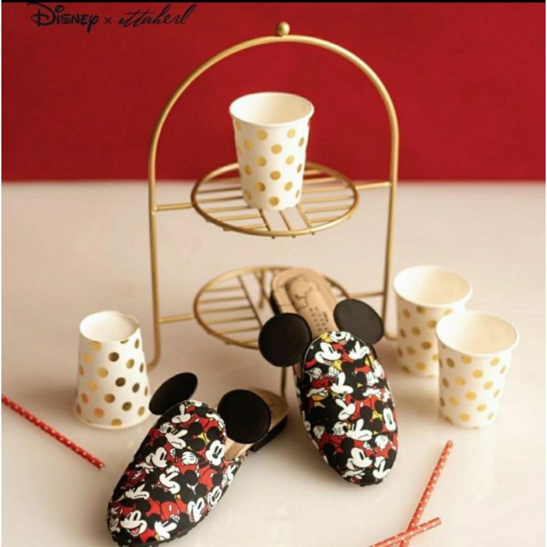 Ittaherl - Disney x Ittaherl "Oh Boy" Mules Rouge Size 35