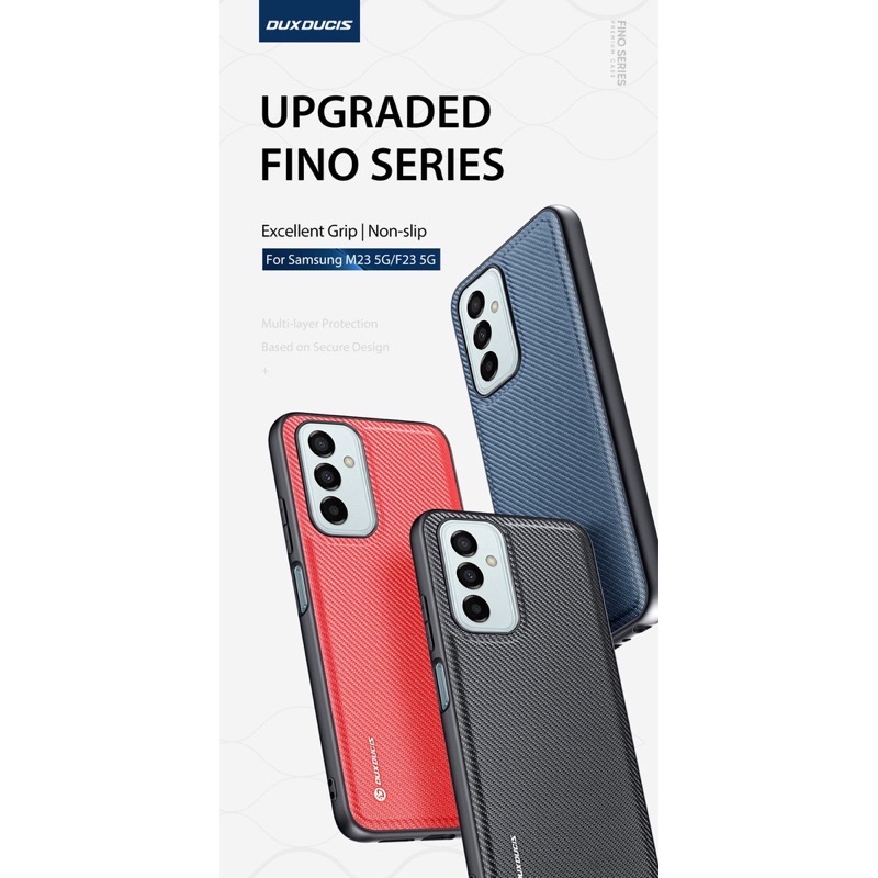 SAMSUNG M23  DUX DUCIS FINO NYLON SOFT CASING ORIGINAL