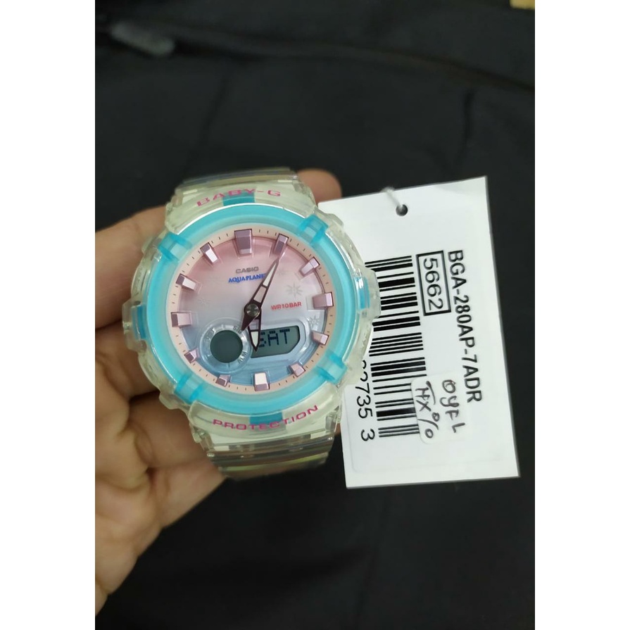 Jam Tangan Wanita Baby-G BGA-280AP-7ADR Original