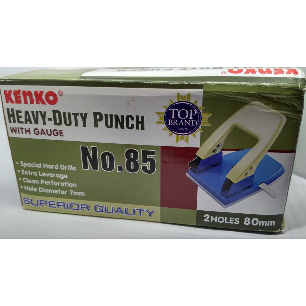 

KENKO NO 85 PEMBOLONG KERTAS BESAR / PELUBANG KERTAS / PUNCH HOLE NO85