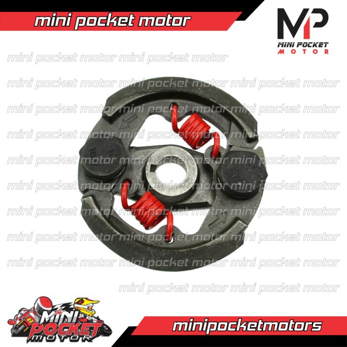 [Bisa COD] Kampas Kopling / Ganda Racing Per Merah 2 Motor Mini GP / Mini Trail Dijamin Asli KF-345