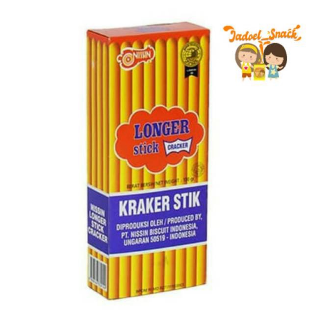 

Nissin Biskuit Stick Biskuit Stik Original Longer Stick Biscuits - by Jadoel Snack