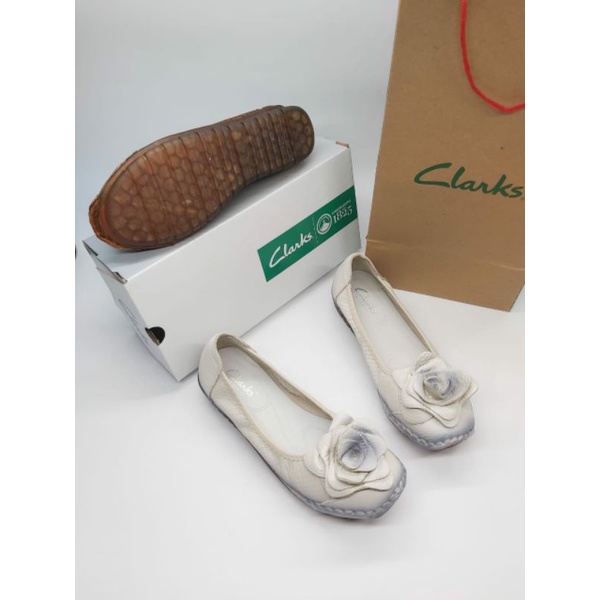 SEPATU CLARKS RG6887 ROSE / SEPATU KULIT / SEPATU KANTOR WANITA