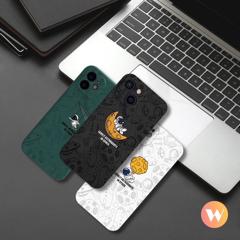 Soft Case Tpu Motif NASA NFC Untuk Xiaomi Redmi Note 8 9 10 10s 10pro max plus Mi Poco M3 X3 Pro Redmi 9A 9 10 9T 9C