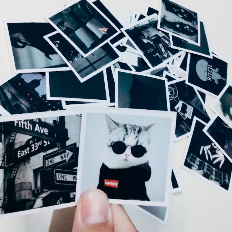 

black stiker aesthetic freebies Tumblr