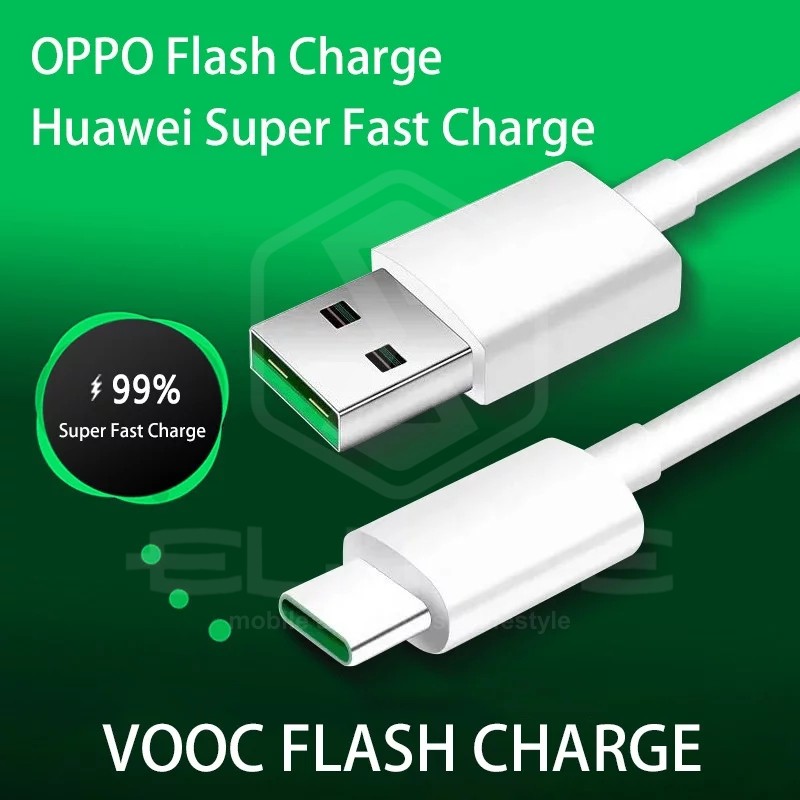 Kabel Data OPPO Type C VOOC 5V/4A Fast Charging