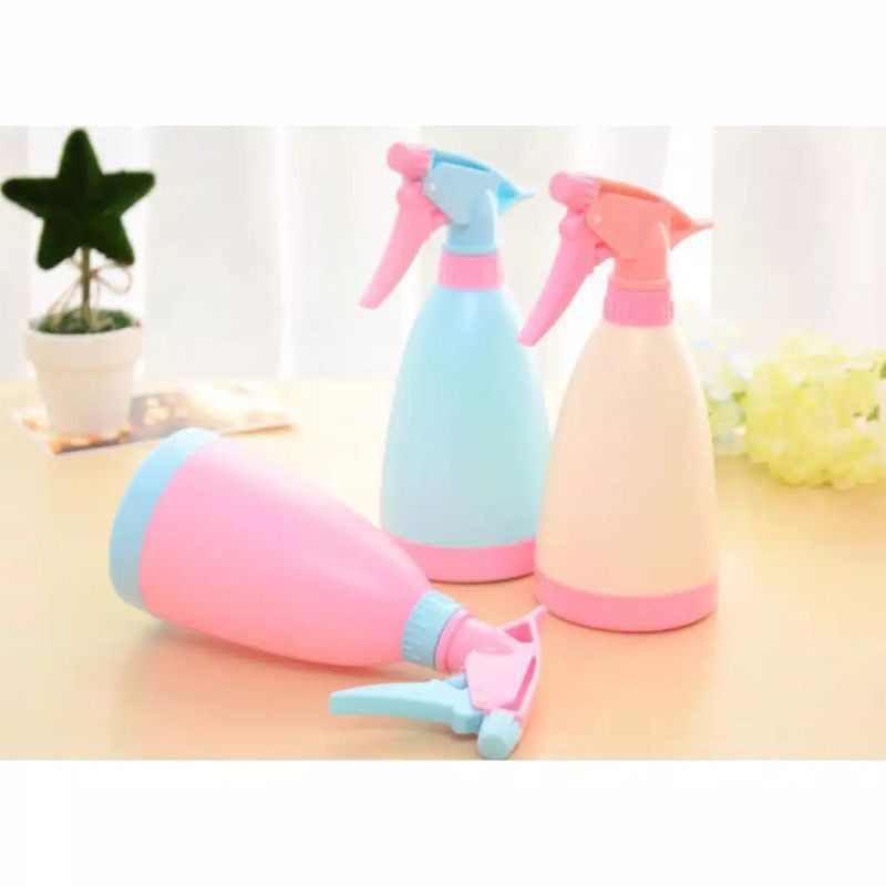 MJ88 Botol Spray Plastik Warna Pastel - Botol Spray Semprot Tanaman