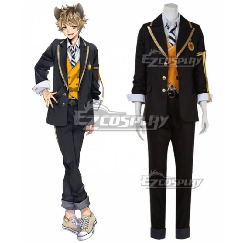 Disney Twisted Wonderland Ruggie Bucchi cosplay Costume Anime Male