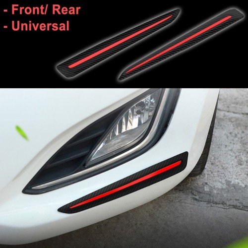 Premium Bumper Carbon Guard Flexible Pelindung Lecet Sisi Sudut Mobil WRC 775