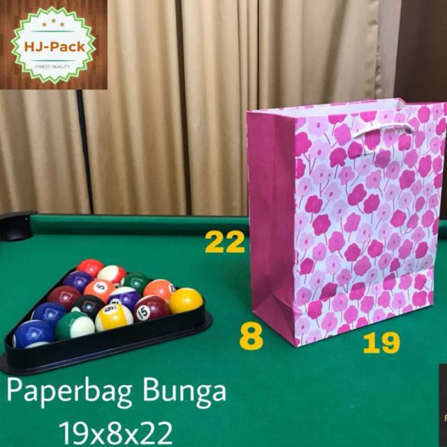 

MINIMAL BELI 20 PCS ! Paperbag motif bunga ukuran 19x8x22 goodie bag motif 19x8x22