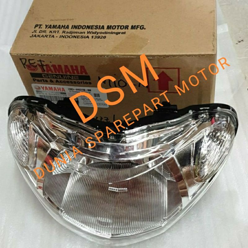 MIKA LAMPU DEPAN MIO SMILE ORI / REFLEKTOR DEPAN YAMAHA MIO SMILE / REFLEKTOR MIO SMILE DEPAN