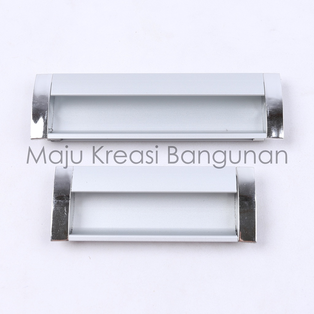 Tarikan Tanam PVC Handle Pintu Lemari Sliding Pegangan Dorong Geser