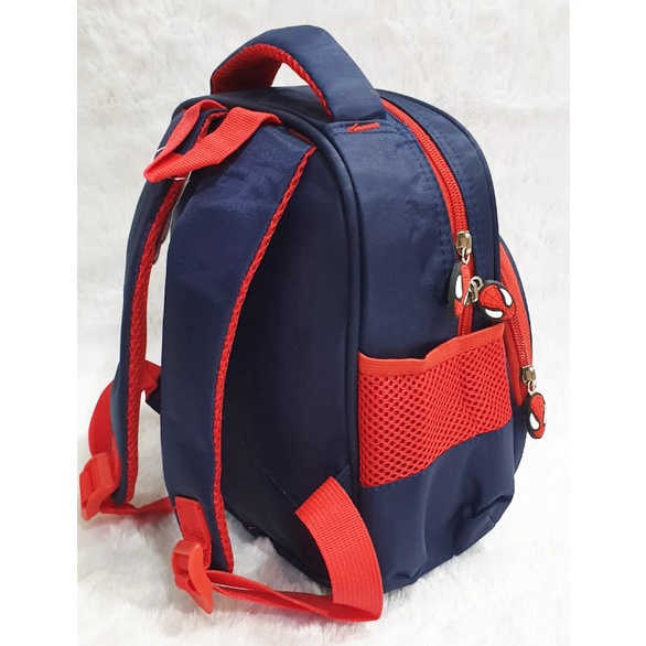 TAS RANSEL ANAK SEKOLAH PAUD LAKI LAKI 10inch ( 2 Tahun ) GAMBAR TIMBUL IMPORT ( Love 10&quot; )