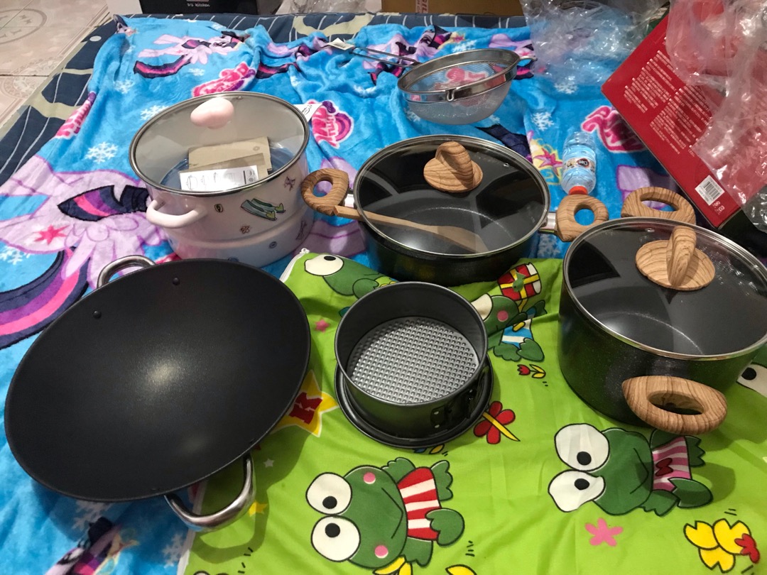 Panci Sauce Pot D24cm Non Stick Marble Yoshikawa