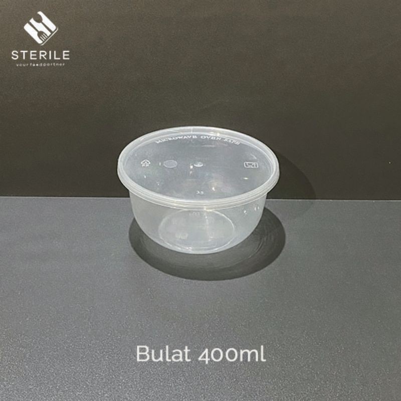 cup puding 400 ml / mangkuk plastik 400 ml thinwall / bowl 400 ml