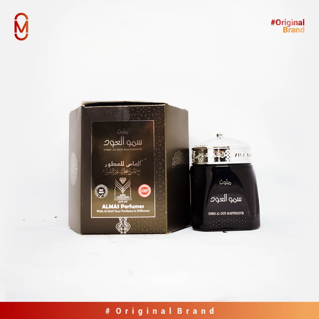 Bukhur BAKHOOR SOMO AL OUD MABTHOOTH Bakhoor ALMAS FERFUMES Buhur Somo Al Oud Original