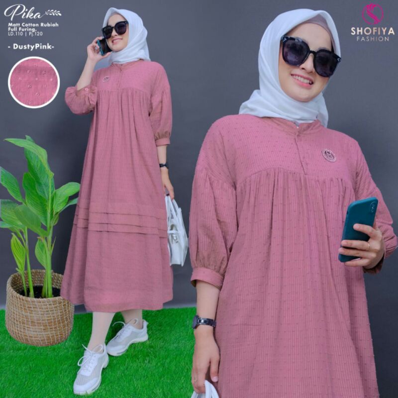 PIKA Midi&quot; New Warna Baru&quot;Best Seller &quot;Dress Ori by Shofiya