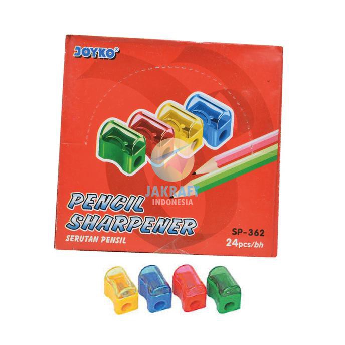 

Serutan Pensil Joyko Pencil Sharpener Roti SP-362 Lucu Tajam Murah TERMURAH