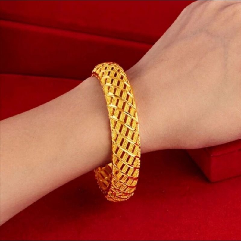 gelang bangkok hongkong mas 24k
