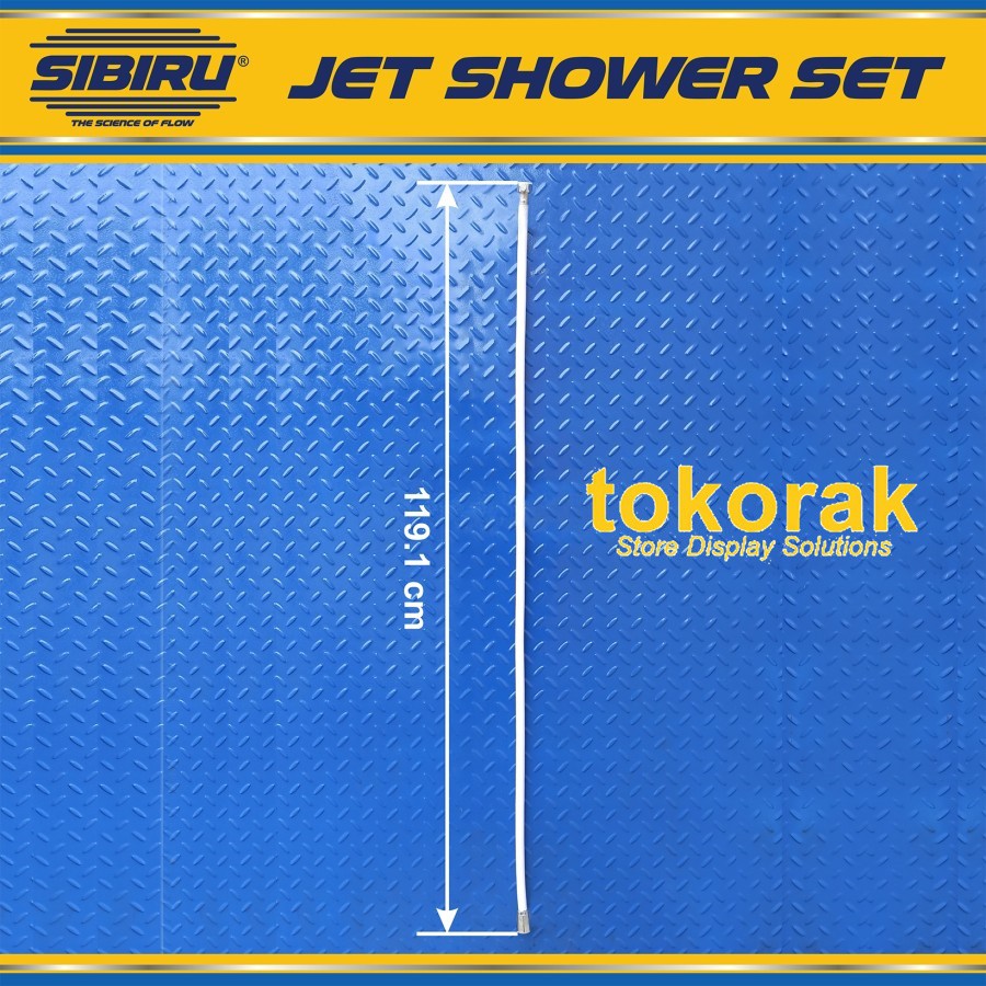 JET SHOWER SET BIDET HEAD CEBOK - SIBIRU SEMPROTAN TOILET CLOSET WC