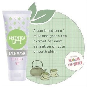 ★ BB ★ EMINA  Green Tea Latte Face Mask