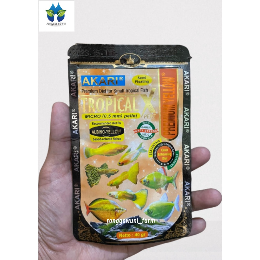 MAKNAN IKAN -AKARI PREMIUM YELLOW