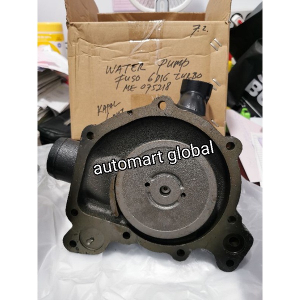 water pump pompa air fuso 6d16t turbo me-075218