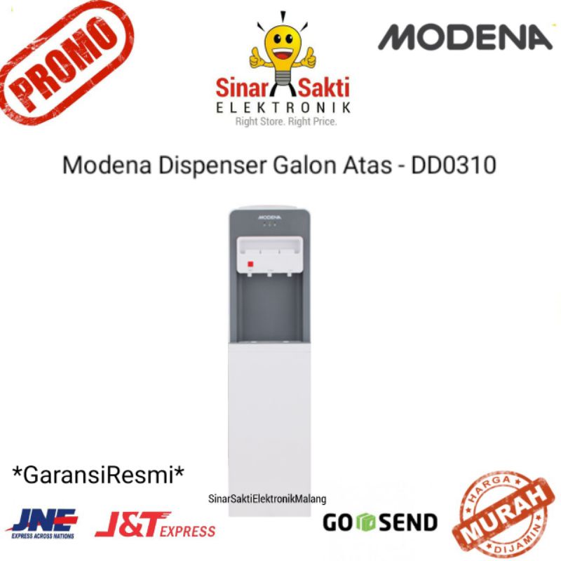 Modena Dispenser Galon Atas Premium DD0310 DD 0310 Water Dispenser Garansi Malang