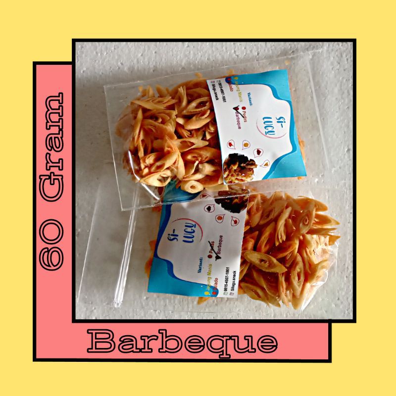 

Kripik Lumpiaa|SiLUGU SNACK|Crispy Spring Roll-Varian rasa Barbeque