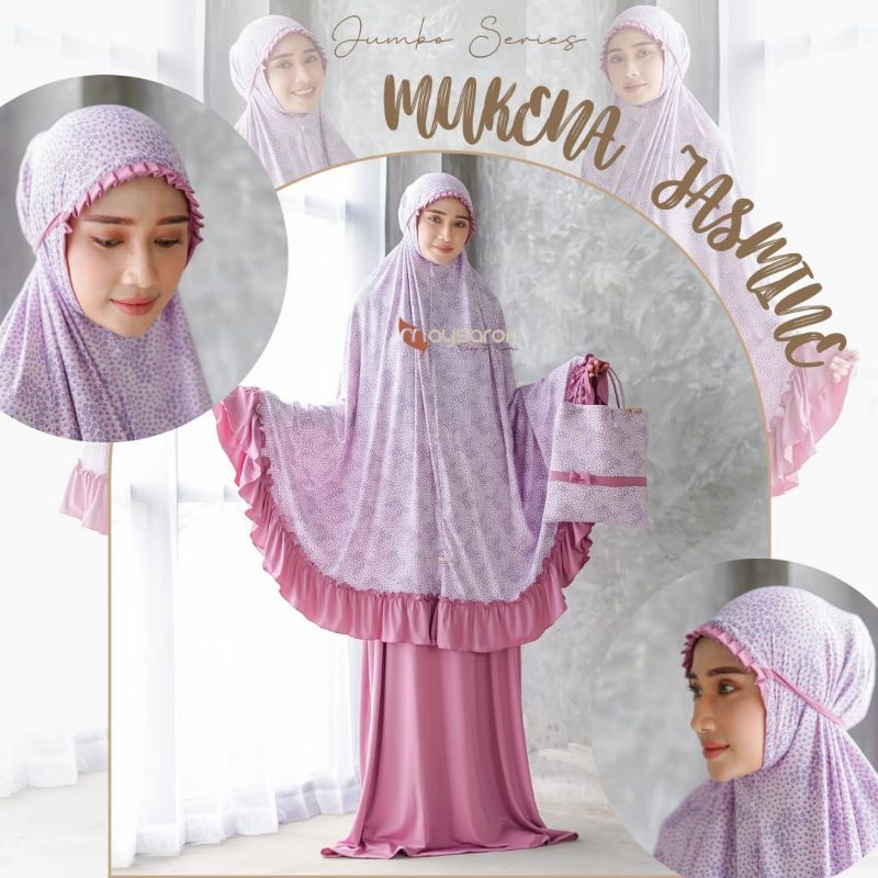 MUKENA JASMINE MAYSARON KULIATAS PREMIUM | MUKENA LEBARAN