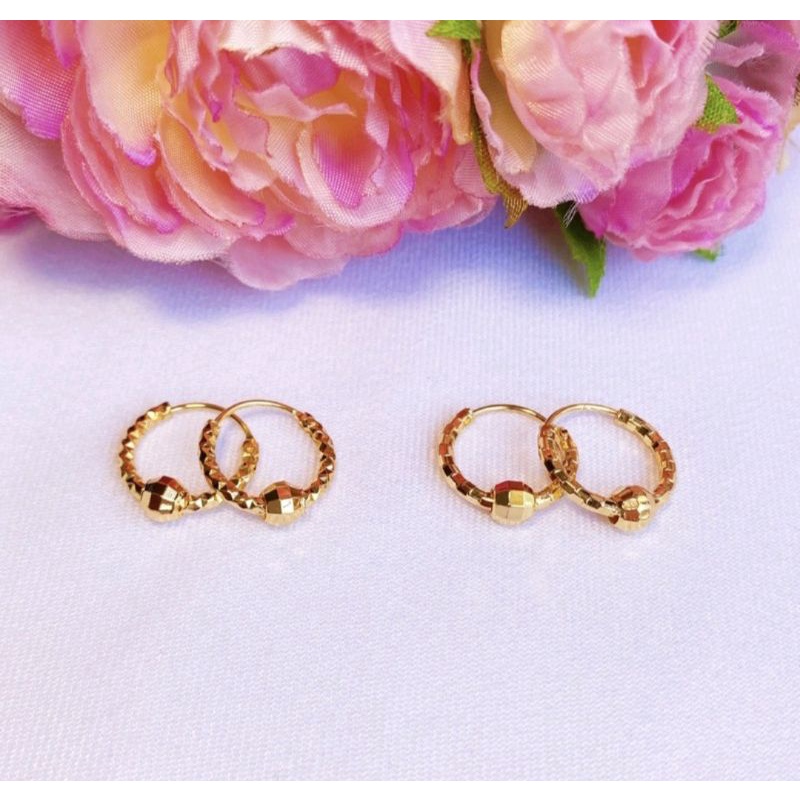 Anting anak /Anting bayi Lapis kristal