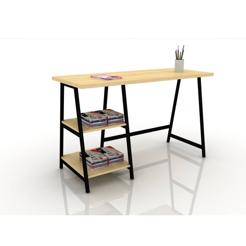 

JYSK Meja Kantor Kerja Belajar Desk Marcus 120X48X76CM Sonoma Oak