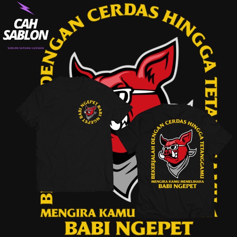 T-shirt babi ngepet