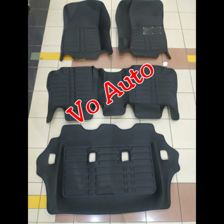 Karpet 5D Premium 3 Baris Innova Reborn Carbon