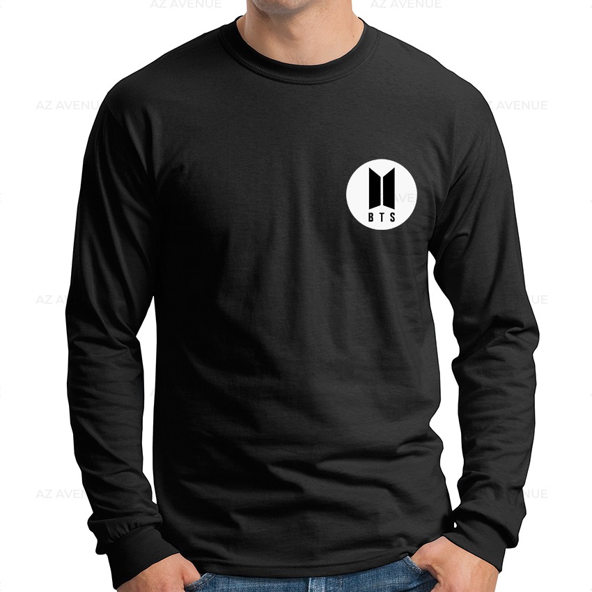 BAJU KAOS BTS Korean Group Bangtan Sonyeondan Kpop Long Sleeve Lengan Panjang XS-5XL T-Shirt T Shirt