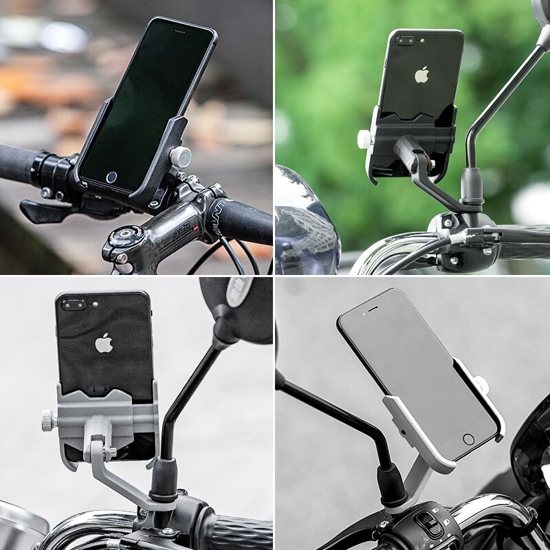 Holder Sepeda Handphone Smartphone Rotasi 360 Derajat Rockbros