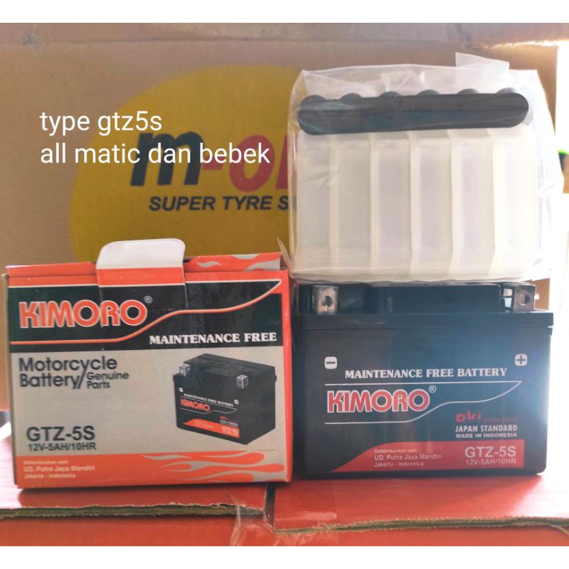 aki semi kering yamaha soul gt fi mio z, s type gtz5s