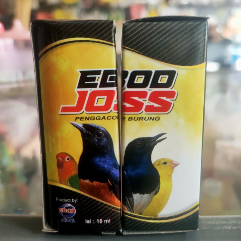 Ebod joss Ebod jaya vitamin penggacor burung 10 ml